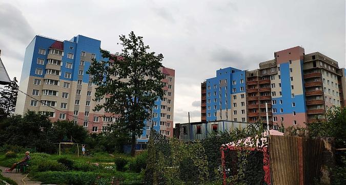 ЖК Сходня парк, корпуса 1 и 2, вид на жилой комплекс с ул. Первомайской, фото 1 Квартирный контроль