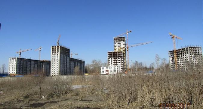 ЖК Одинцово 1 - вид на комплекс со стороны Минского шоссе Квартирный контроль