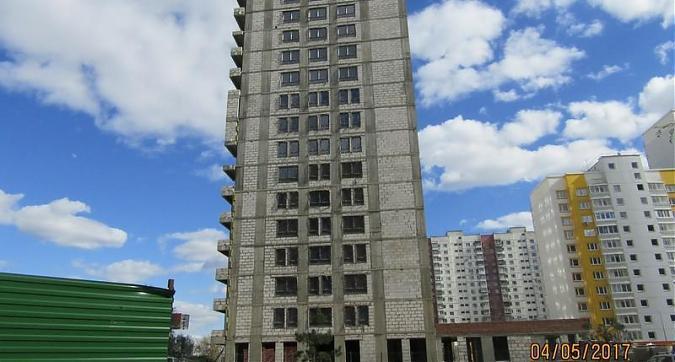 ЖК Новокуркино - вид на строящийся корпус 1 со стороны улицы Марии Рубцовой Квартирный контроль