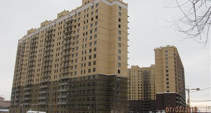 ЖК Котельнические высотки, 1-й корпус - фасадные работы, вид с улицы Новая, фото 2 Квартирный контроль