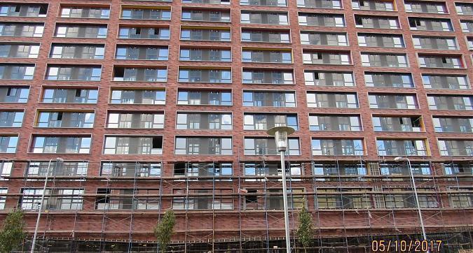 ЖК Лайнер (Комплекс апартаментов Лайнер), фасадные работы - вид с Ходынского бульвара, фото 5 Квартирный контроль