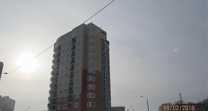 ЖК Бородино, 17-й корпус, вид с улицы Циолковского, фото 1 Квартирный контроль