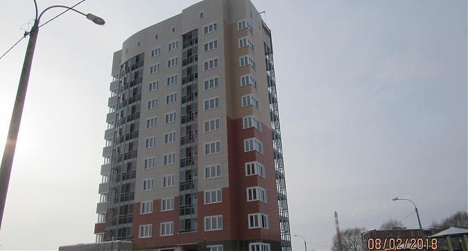 ЖК Бородино, 17-й корпус, вид с улицы Циолковского, фото 2 Квартирный контроль