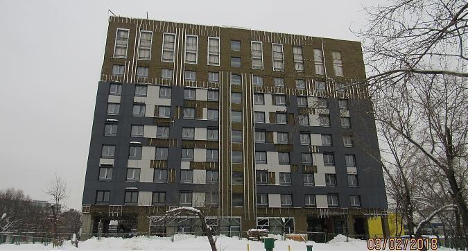 ЖК Отражение, фасадные работы - вид на комплекс с 12-го проезда Марьиной Рощи, фото 5 Квартирный контроль