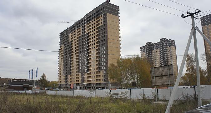 ЖК Новоград Павлино, вид с Косинского шоссе, офис продаж, фото 1 Квартирный контроль