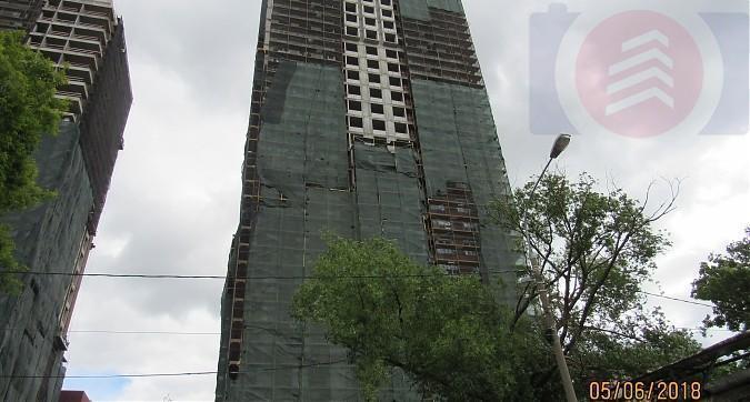 ЖК SREDA (СРЕДА), монолитные работы - вид с 1-го Карачаровского проезда, фото 1 Квартирный контроль