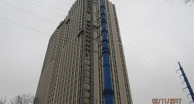 ЖК The MID, фасадные работы - вид с Ленинского проспекта, фото 8 Квартирный контроль