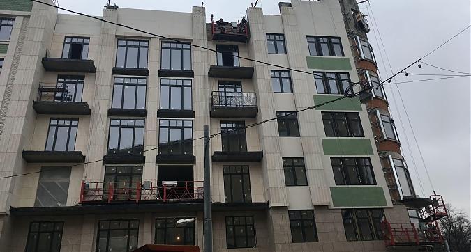 Комплекс апартаментов "Резиденция на Покровском бульваре", вид со стороны Покровского б-ра, фото 2 Квартирный контроль