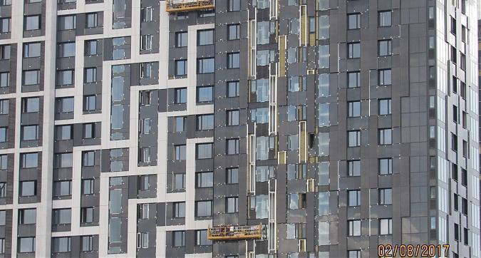 ЖК Город на реке Тушино - 2018 - вид на Квартал 1 с Проектируемого проезда №5484 Квартирный контроль